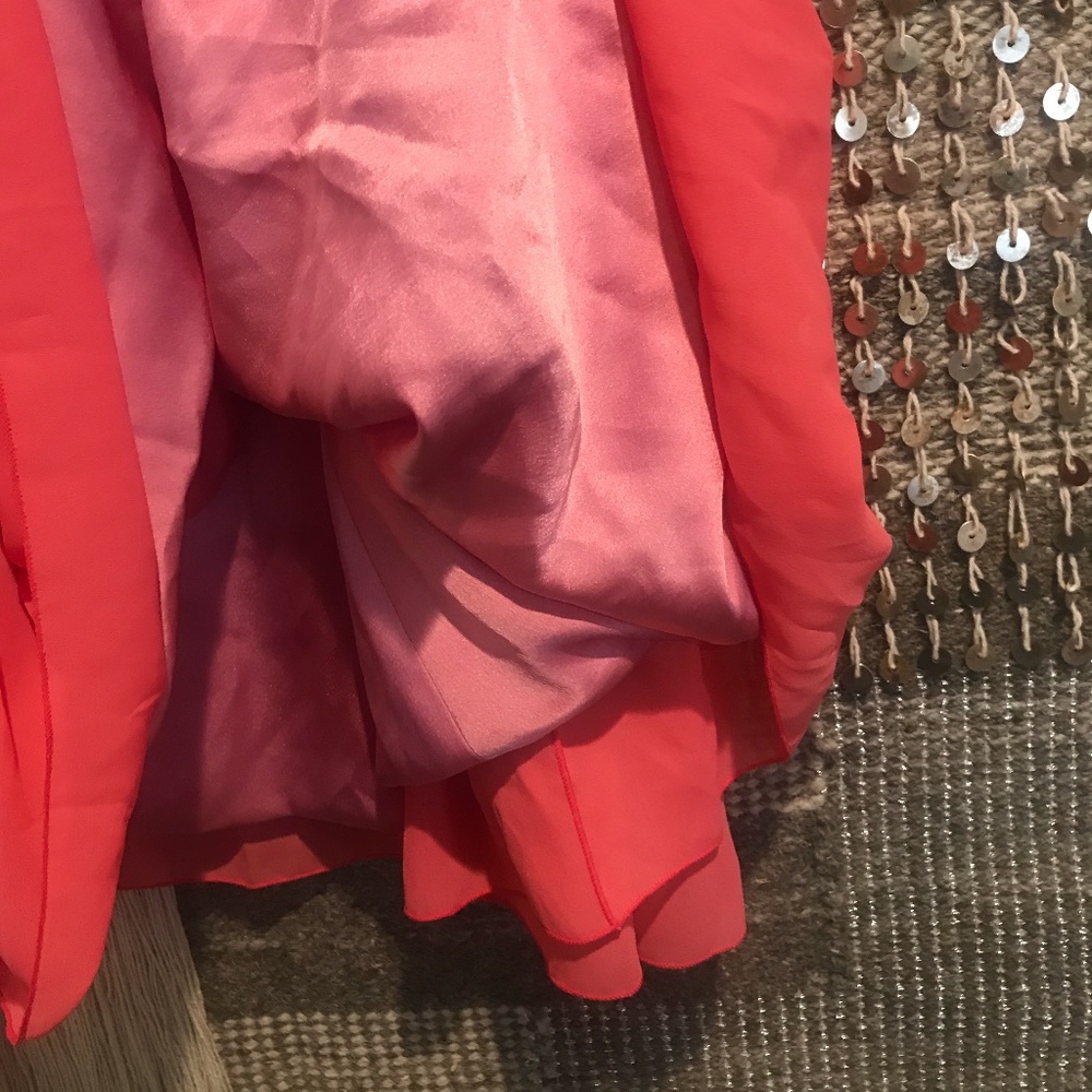 NWT Yana K silk babydoll dress pink XS (USA made!) - Picture 6 of 8